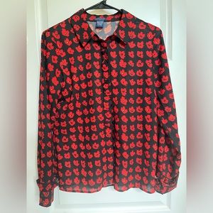 Doncaster Long Sleeve Floral Blouse